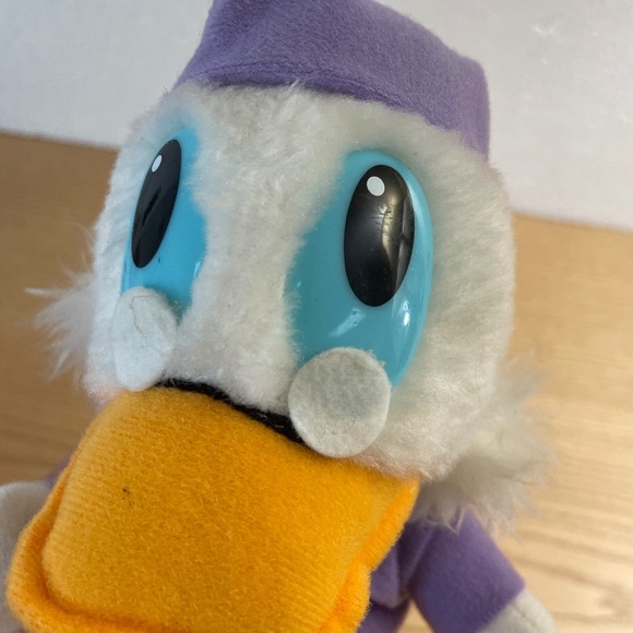 Vintage Disney Mickey's Christmas Carol Plush Scrooge McDuck 1984 Stuffed Animal - Picture 4 of 8